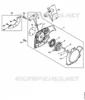 Dispositif de lancement MS 181 pour Stihl MS 181