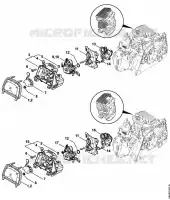 Filtre à air, Coude MS 181 C pour Stihl MS 181 C-BE