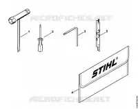 Outils, Accessoires pour Stihl MS 181 C-BE