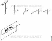 Outils, Accessoires spéciaux pour Stihl MS 150 C-E
