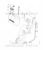 Réservoir d'eau pour Stihl FW 20
