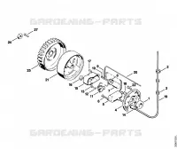 Dispositif d'allumage ⇥ X 13 927 613 (04.1985) pour Stihl TS 350