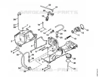 Carter de réservoir Japon pour Stihl TS 400