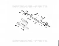 Kit de montage de roues pour Stihl TS 410