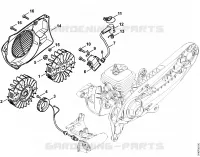 Dispositif d'allumage pour Stihl TS 410-A