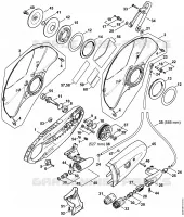 Raccord, Pièce de protection TS 410 pour Stihl TS 410-A