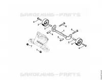 Kit de montage de roues pour Stihl TS 420