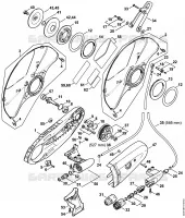 Raccord, Pièce de protection TS 420 pour Stihl TS 420