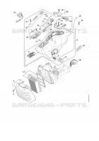 Filtre à air, Capot pour Stihl TS 420-A