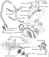Couples de serrage pour Stihl TS 440-A