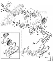 Frein de mèche pour Stihl TS 440-A