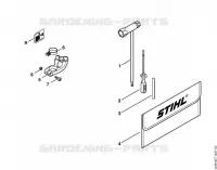 Outils, Accessoires spéciaux pour Stihl TS 440-A