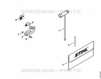 Outils, Accessoires spéciaux pour Stihl TS 480i-A