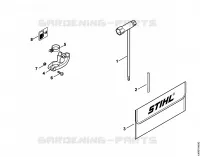 Outils, Accessoires spéciaux pour Stihl TS 500i-A