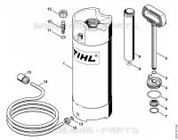 Réservoir d'eau sous pression (28.2010) pour Stihl TS 700-Z