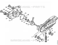 Carter de vilebrequin pour Stihl TS 800-Z