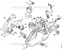Carter de réservoir pour Stihl GS 461