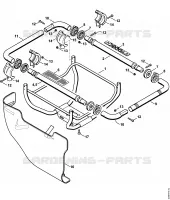 Poignée tubulaire pour Stihl BT 121-Z