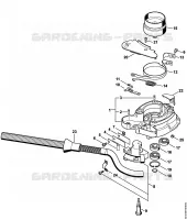 Carter d'accouplement, Frein de mèche pour Stihl BT 130-Z