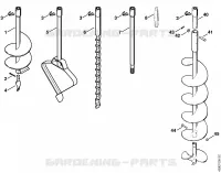 Outils de forage pour Stihl BT 309