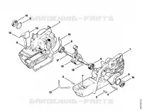 Carter de vilebrequin pour Stihl BT 360