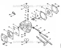 Carburateur WJ 113 pour Stihl P 835