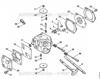 Carburateur WJ 113 pour Stihl P 840