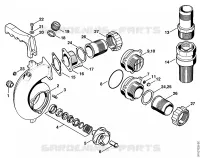 Carter de pompe P 840 pour Stihl P 840