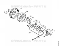 Dispositif d'allumage ⇥ 3 40 639 124 pour Stihl P 840