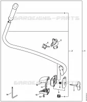 Poignée à deux mains pour Stihl BR 500