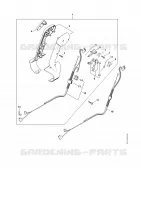 Poignée de commande pour Stihl BR 500