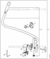 Poignée à deux mains pour Stihl BR 550