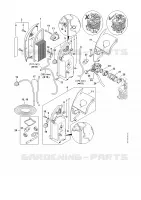 Filtre à air, Coude pour Stihl BR 600