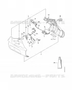 Carter de poignée, Module électronique pour Stihl BGA 100