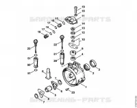 Carter de pompe pour Stihl RE 110 K