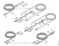Outils, Accessoires pour Stihl RE 110 K