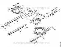 Pistolet pour Stihl RE 110 K