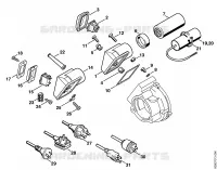 Boîtier électrique pour Stihl RE 101 K
