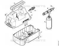 Capot pour Stihl RE 101 K