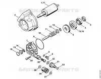 Pompe pour Stihl RE 101 K