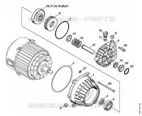 Pompe pour Stihl RE 104 K