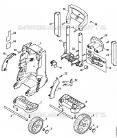 Chariot pour Stihl RE 109