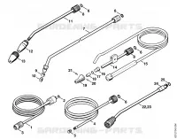 Accessoires pour Stihl RE 160 K