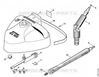 Nettoyeur de surfaces RA 100 pour Stihl RE 161 K