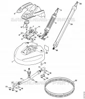 Nettoyeur de surfaces RA 101 pour Stihl RE 142