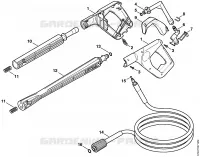 Pistolet, Lance (05.2007) pour Stihl RE 162