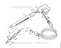 RE 162 K GB: Pistolet, Lance pour Stihl RE 162