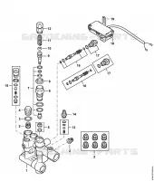 Bloc de soupapes, Piston distributeur RE 232 pour Stihl RE 232