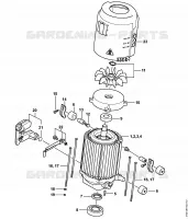 Moteur électrique pour Stihl RE 232