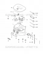 Boîtier électrique, Câble d'alimentation pour Stihl RE 282 PLUS